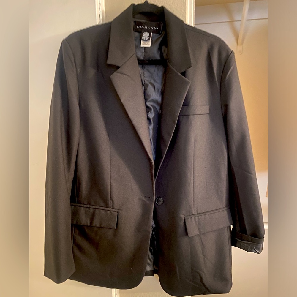 Black Blazer, relaxed fit